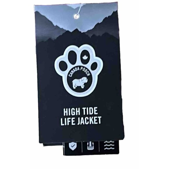 Canada Pooch Canine Size 16 High Tide Life Jacket Pink Purple 17 - 25 Pounds NWT - Picture 3 of 7